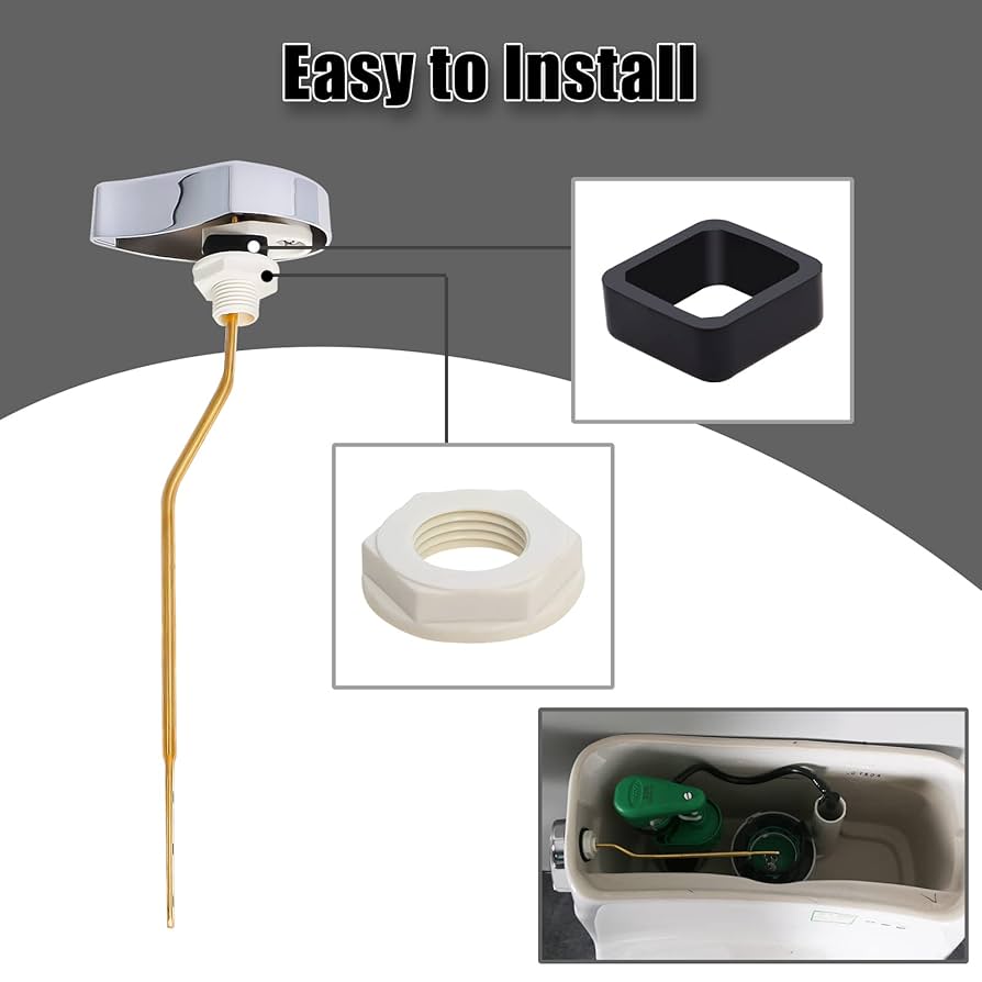 ボトムス toto THU068#CP Toilet Trip Lever Compatible with TOTO St406 St707